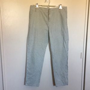 Liz Claiborne ticking stripe pants - size 12p